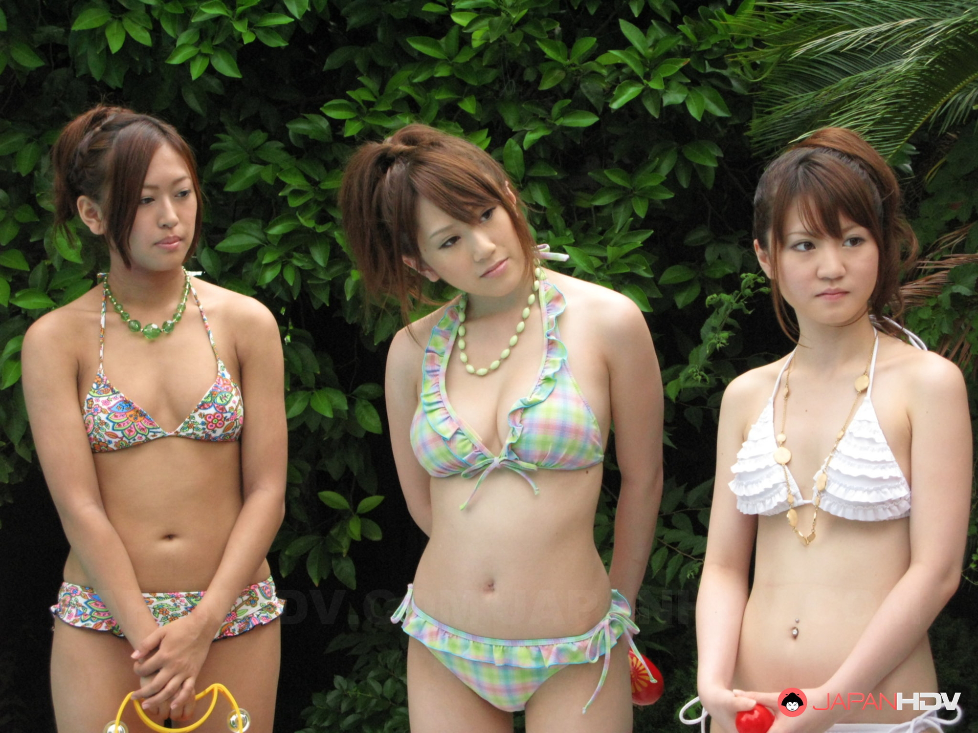 Sexy Girls Pool Party - Really sexy Japanese pool party